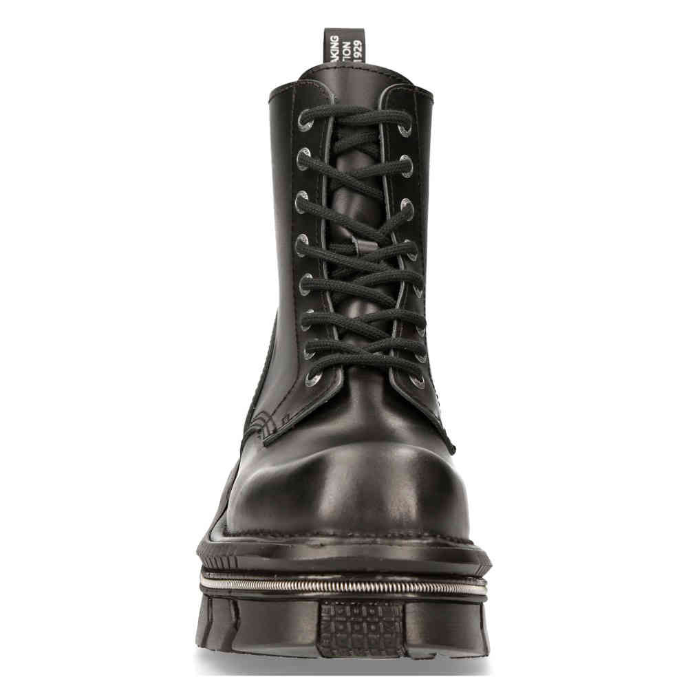 New Rock - M-MILI084N-S6 Veterlaars - Zwart